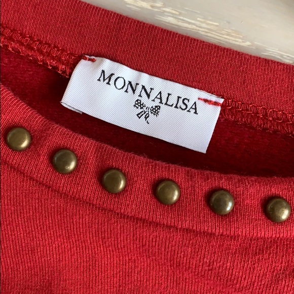 Monnalisa girls set sweatshirt and sweatpants - Picture 5 of 7